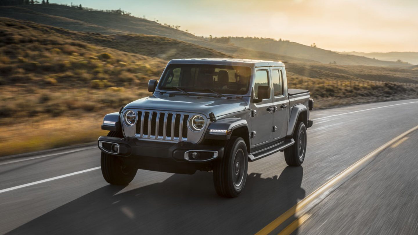 2020 Jeep Gladiator Front Gray Exterior